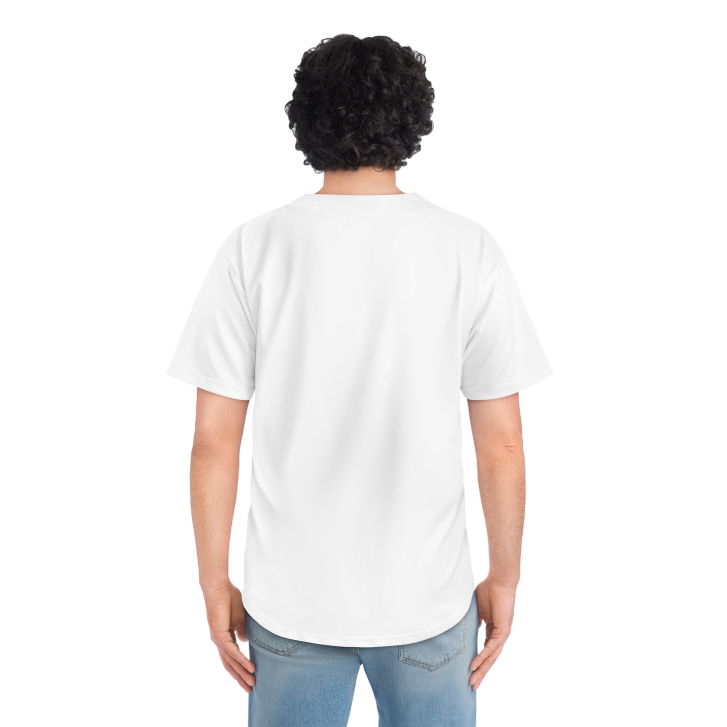 'The Show' Vintage Script Baseball Jersey - Men's Team Style Button-Up