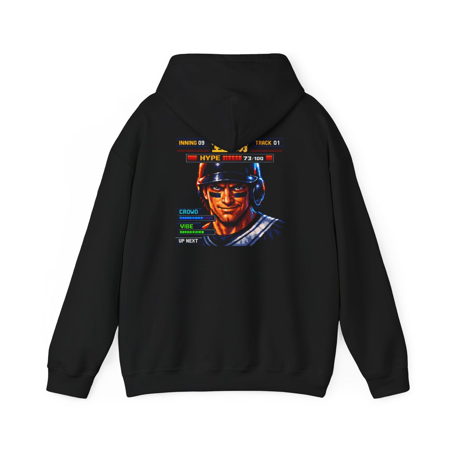 Retro Arcade Hoodie — "Press Start" Pixel Gamer Graphics