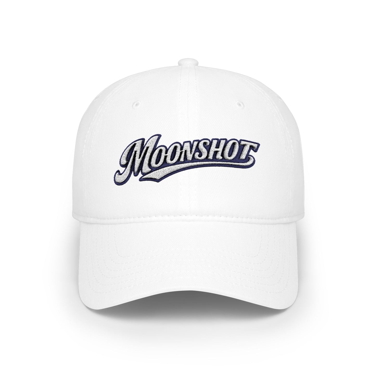 Moonshot Embroidered Baseball Cap