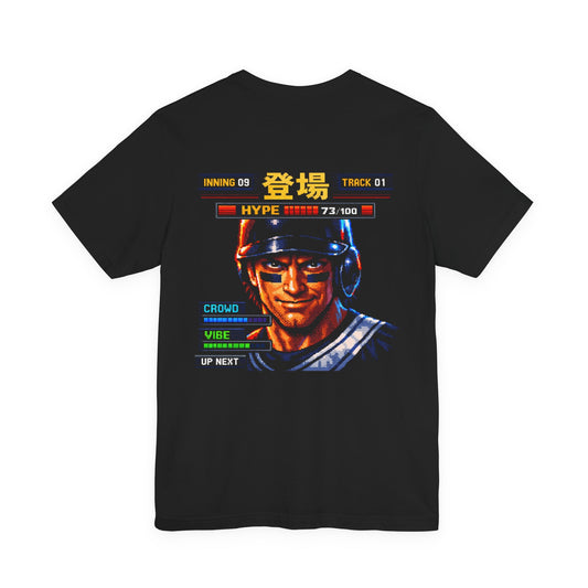 Retro Baseball Gamer Tee — Boss Level Pixel Baseball T-Shirt